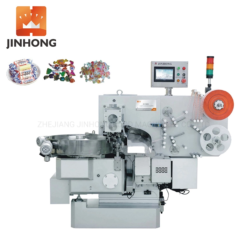 JH-S800X01 High Speed Automatic Horizontal Double Twist Food Packing Machine/ Packaging Machine/ Wrapping Machine For Candy/ Chocolate Ball/ Toffee