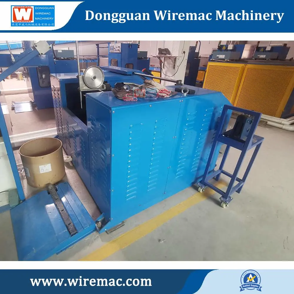 High Speed 17 Gauge/Gage Aluminum Copper Wire Drawing Machine with Single Spooling Take up