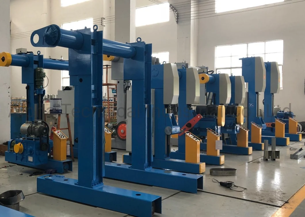 High Quality Cable and Wire Gantry Type of Passive Motorized Pay off & Take up Machine