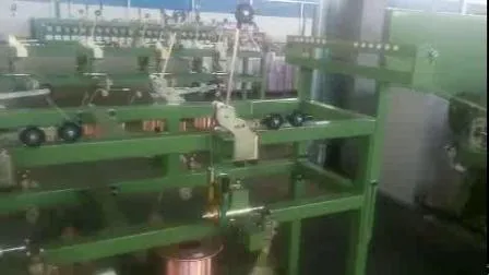 1 + 6 + 12 groupeuse à grande vitesse pour fil conducteur en cuivre 0.05-2.52mm et câble faisant la Machine de torsion de câble de regroupement