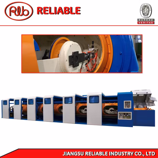 Fabricants et fournisseurs de machines de fabrication de fils et de câbles avec fil de cuivre 1 + 6 + 12 + 18, toronneuse de fil d'aluminium