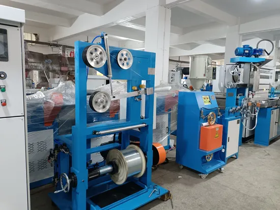Machine en plastique à grande vitesse d'extrudeuse de fil de noyau/boudineuse à vis de PVC/PE